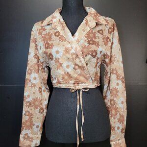 NWT Hansen + Gretel Vanessa Shirt in Hippy Shake Sz S